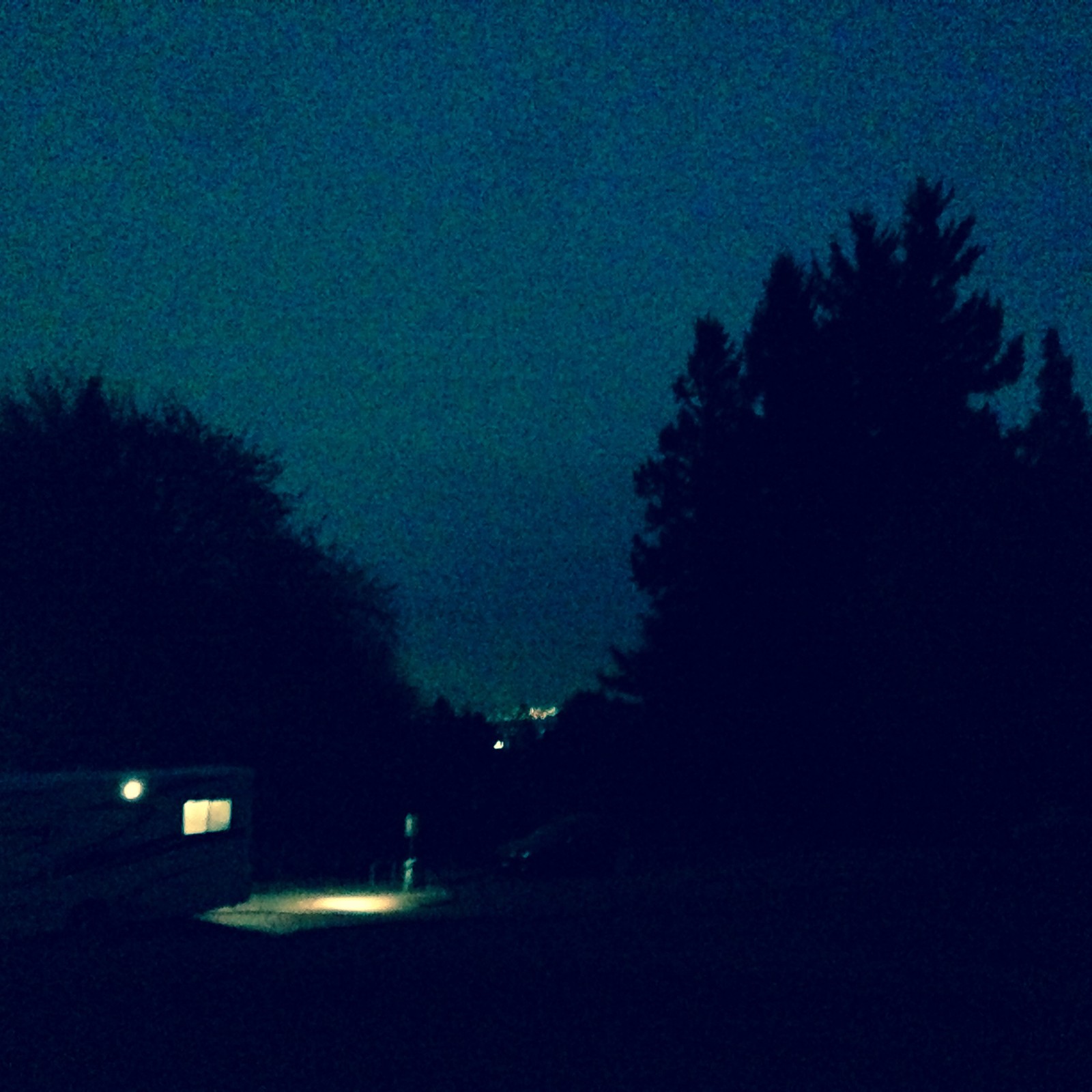 View from Council Crest toward Mt. Hood, which is NOT visible