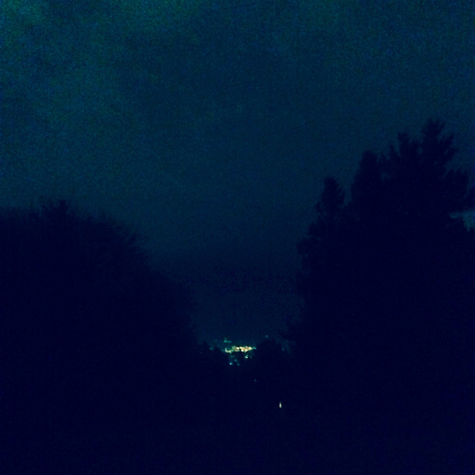 View from Council Crest toward Mt. Hood, which is NOT visible