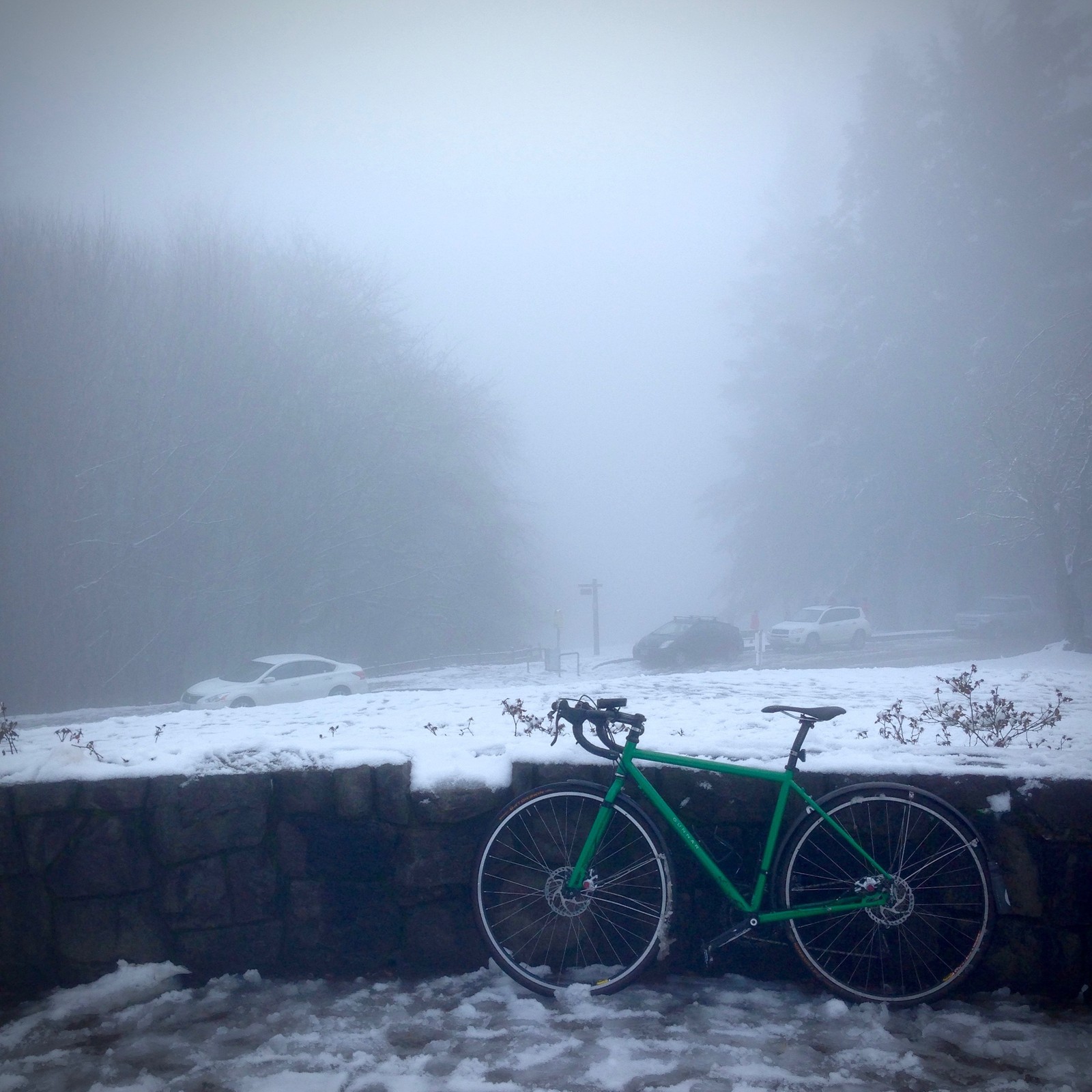 View from Council Crest toward Mt. Hood, which is NOT visible