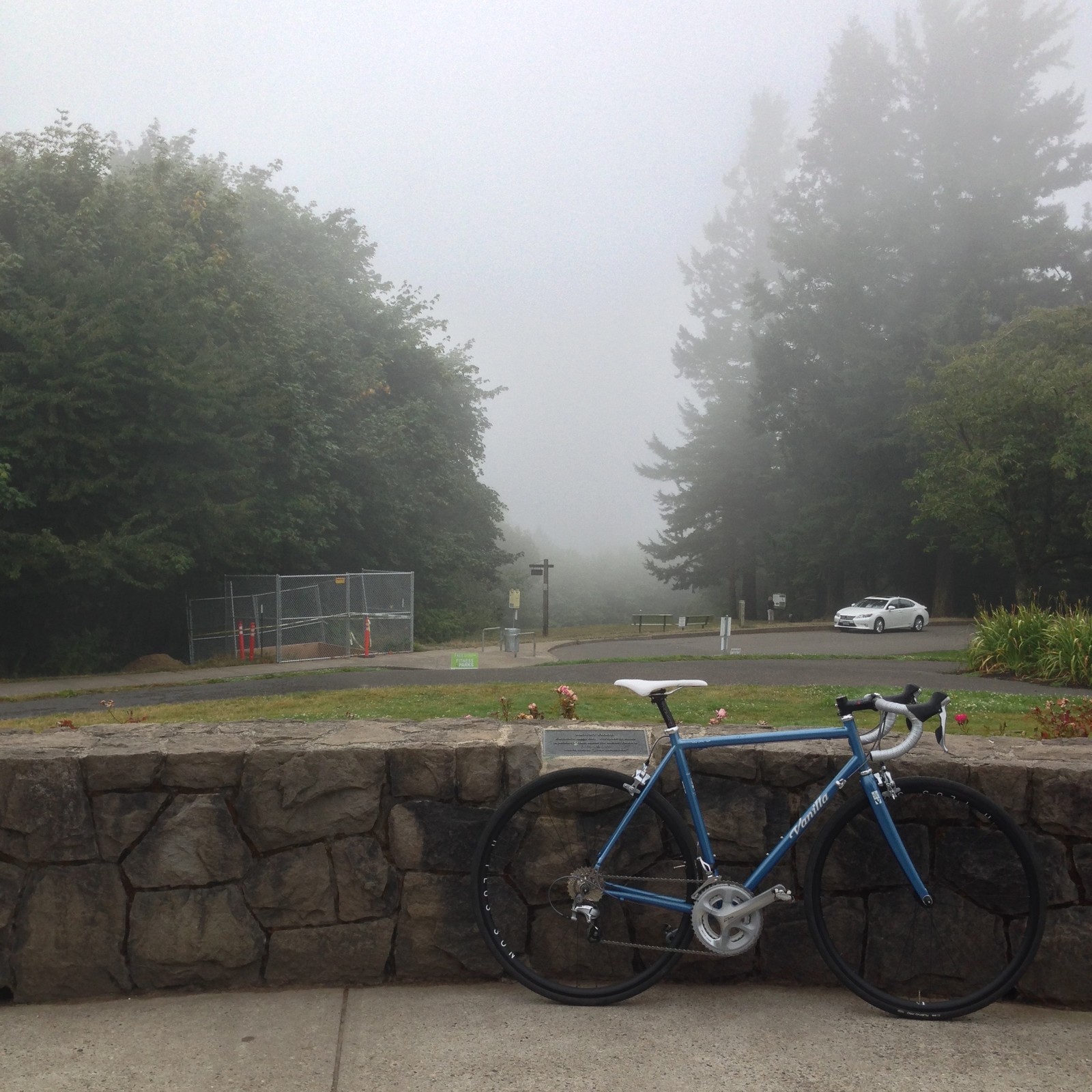 View from Council Crest toward Mt. Hood, which is NOT visible