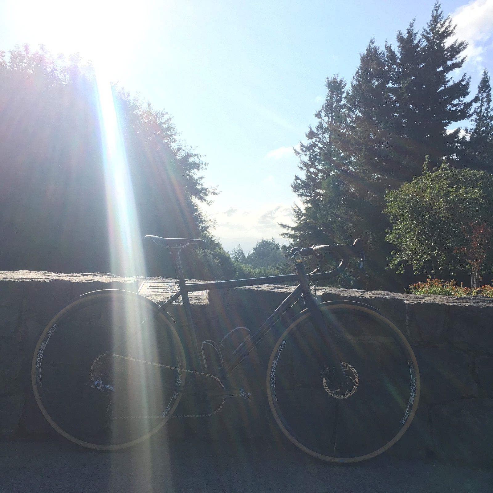 View from Council Crest toward Mt. Hood, which is NOT visible