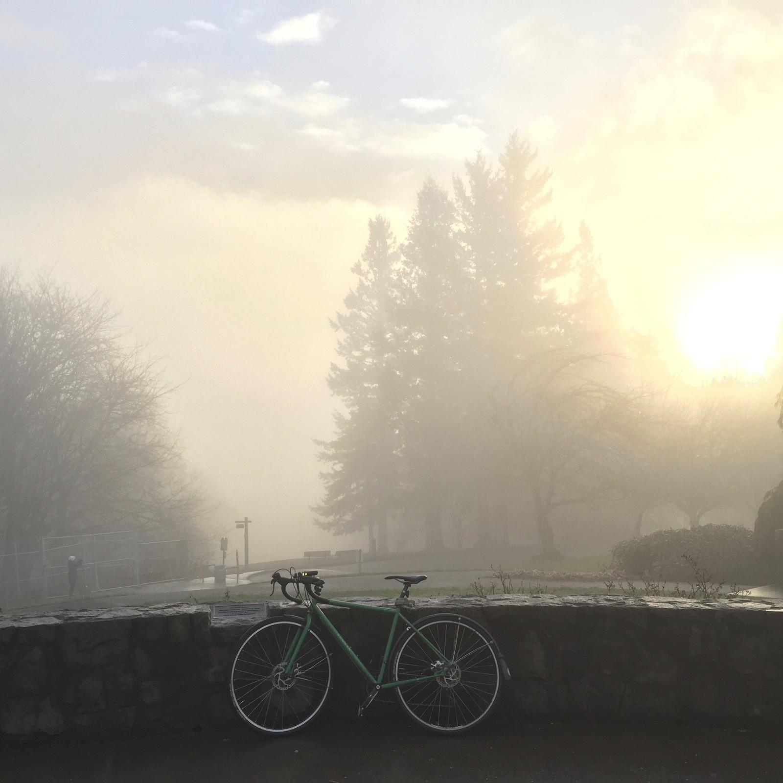 View from Council Crest toward Mt. Hood, which is NOT visible