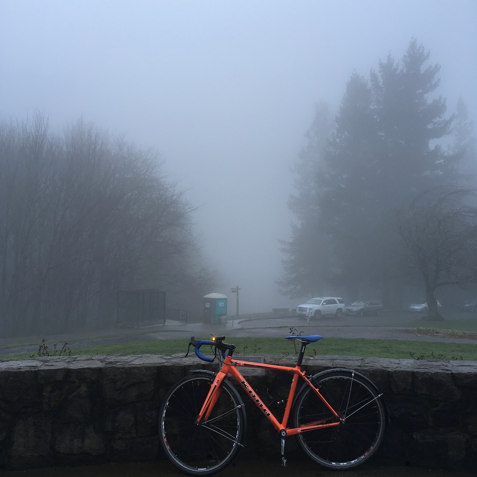 View from Council Crest toward Mt. Hood, which is NOT visible