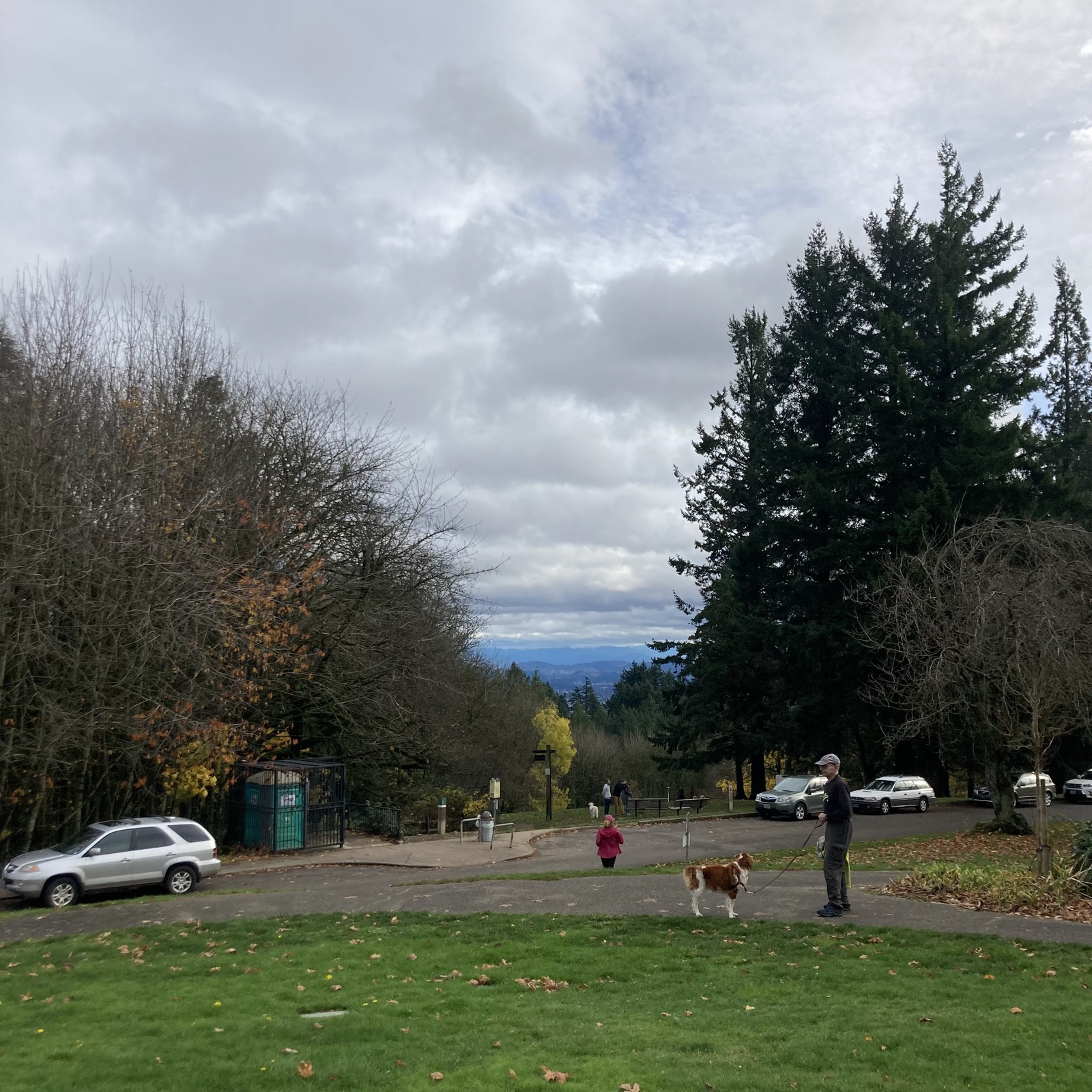 View from Council Crest toward Mt. Hood, which is NOT visible