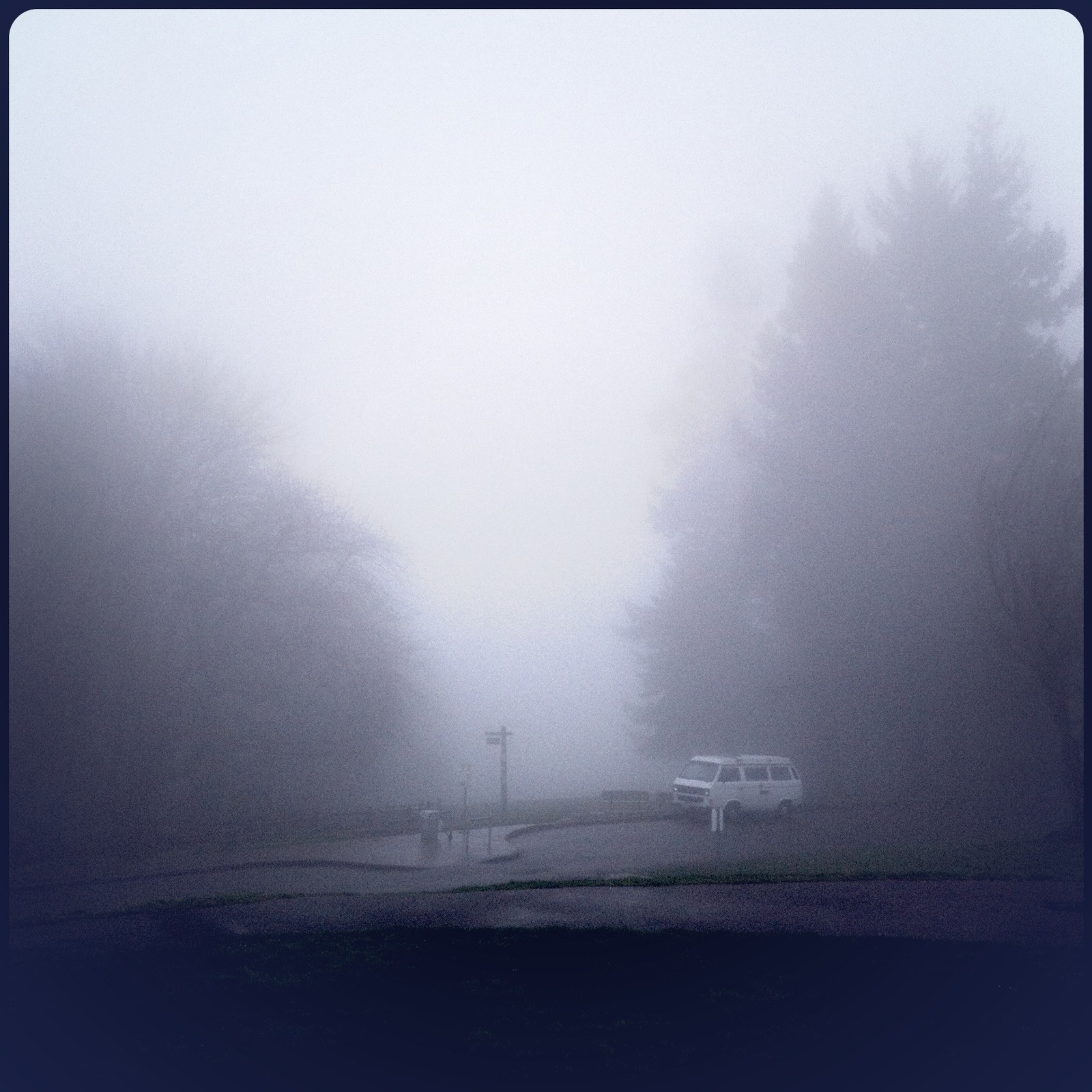 View from Council Crest toward Mt. Hood, which is NOT visible
