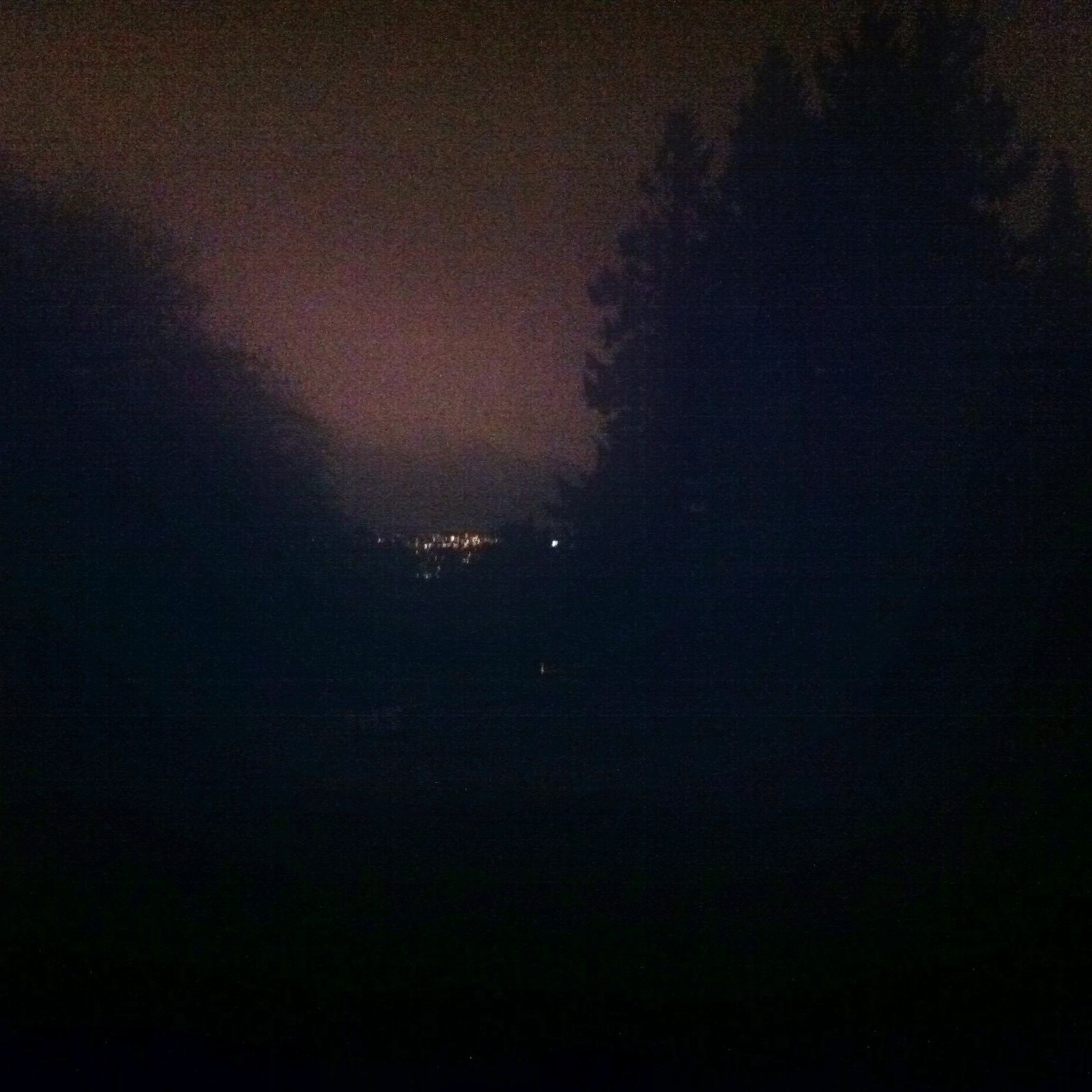 View from Council Crest toward Mt. Hood, which is NOT visible