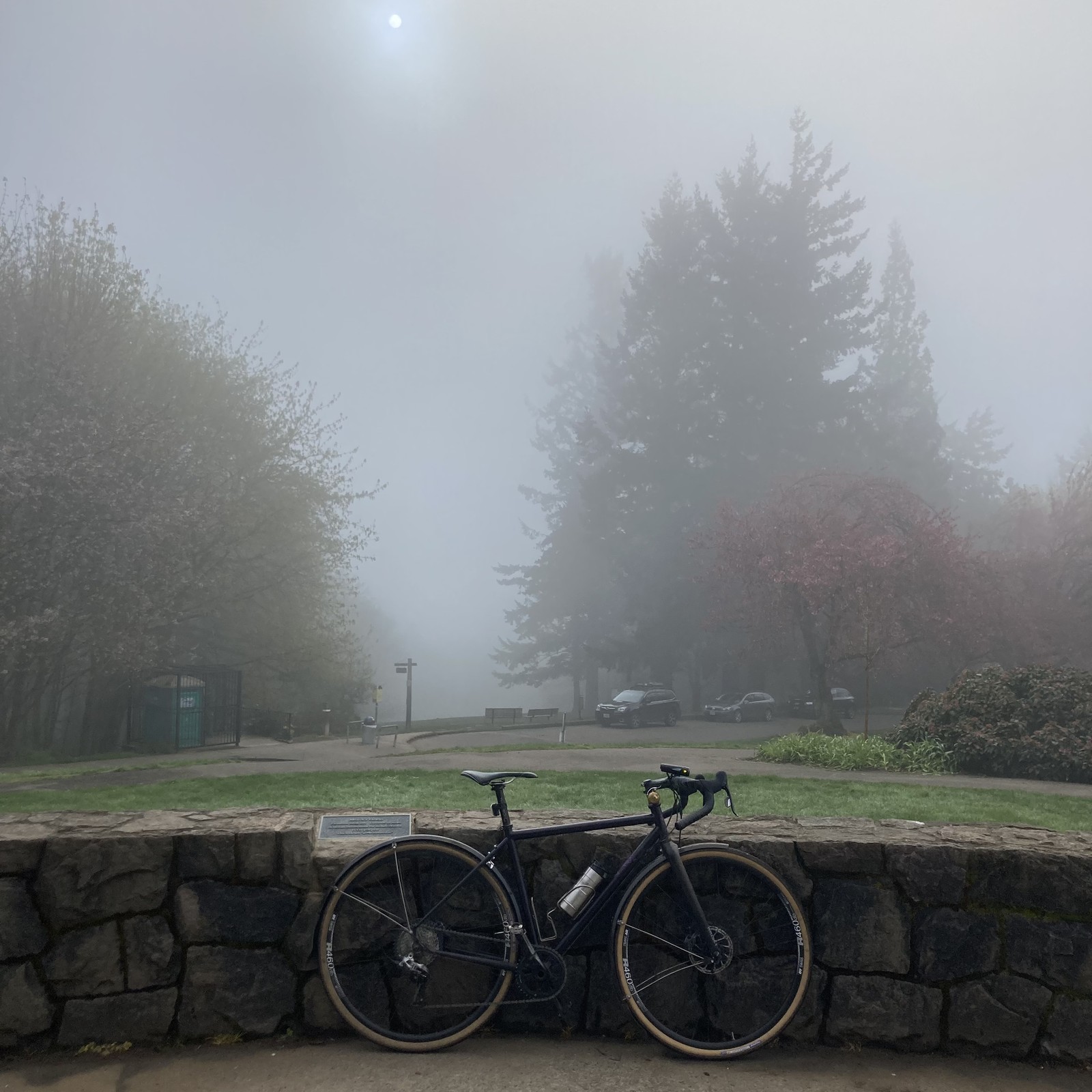 View from Council Crest toward Mt. Hood, which is NOT visible