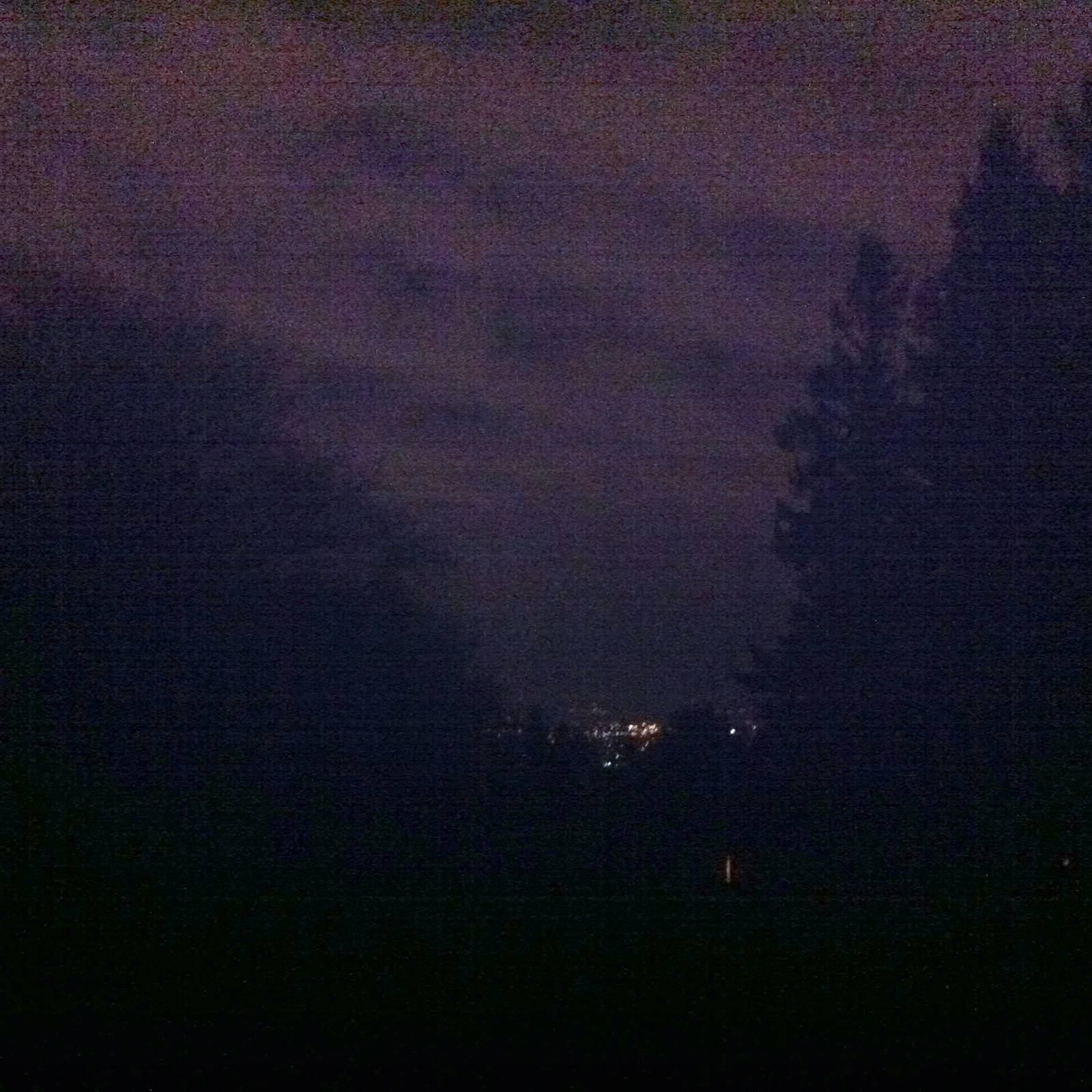 View from Council Crest toward Mt. Hood, which is NOT visible