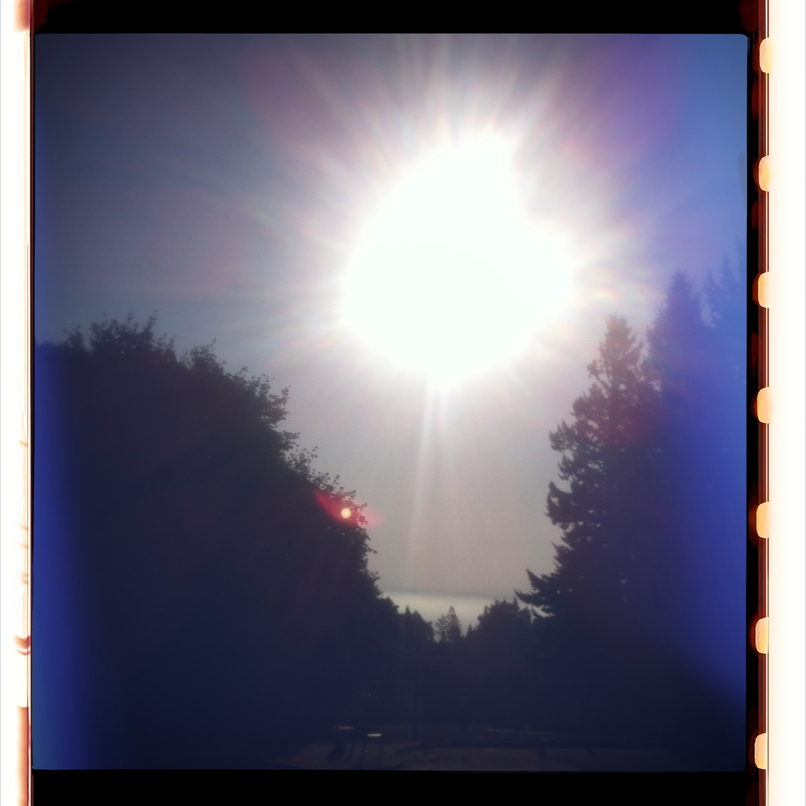 View from Council Crest toward Mt. Hood, which is NOT visible