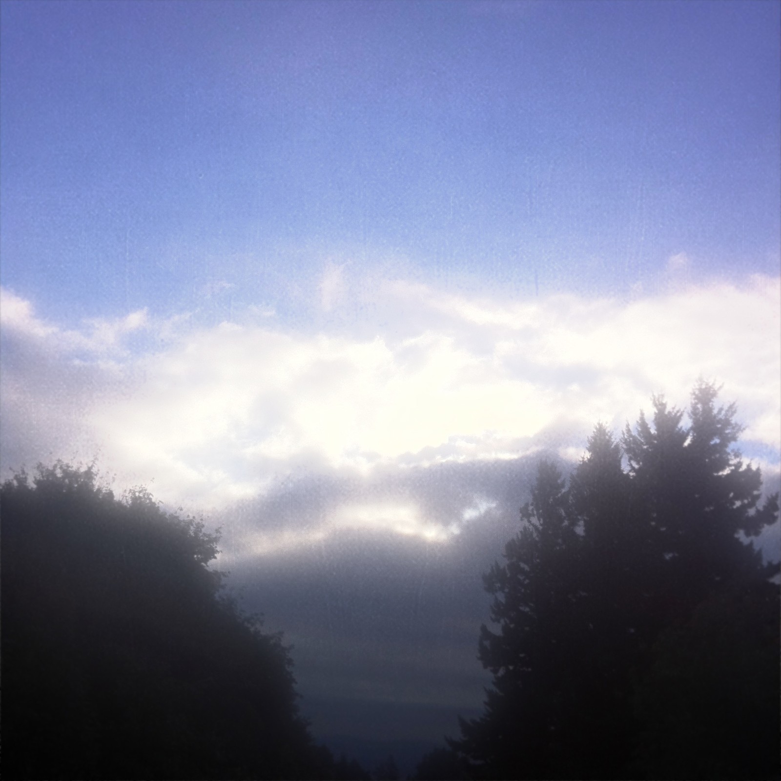 View from Council Crest toward Mt. Hood, which is NOT visible