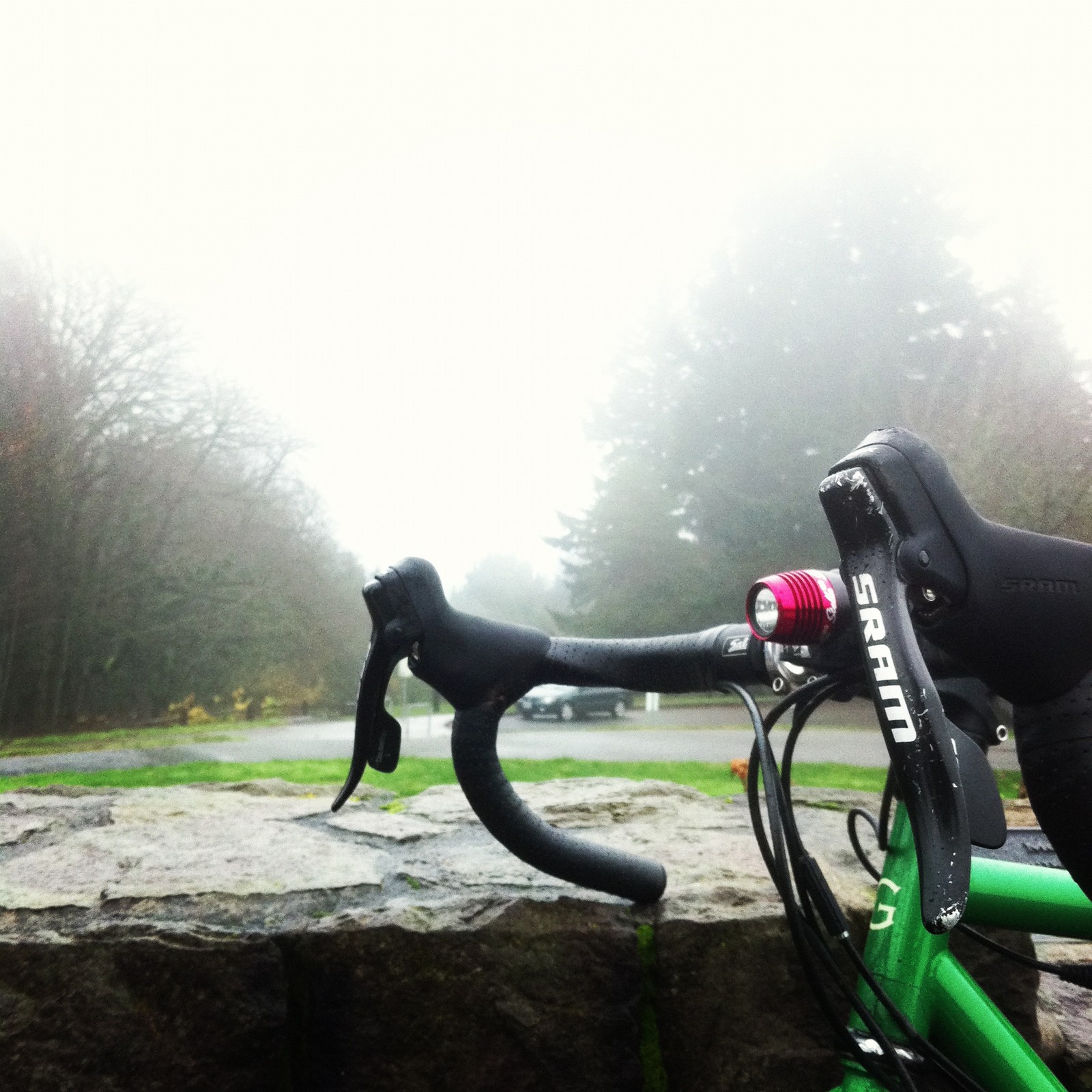 View from Council Crest toward Mt. Hood, which is NOT visible