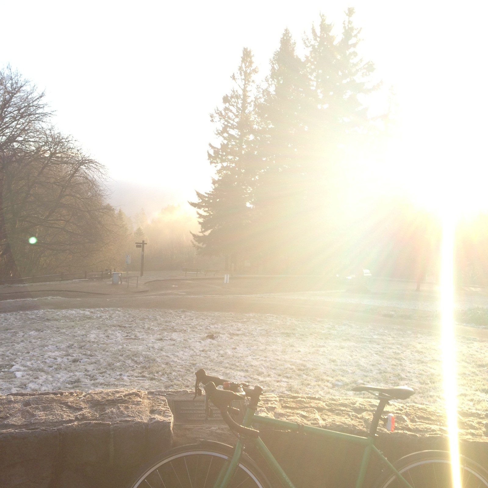 View from Council Crest toward Mt. Hood, which is NOT visible