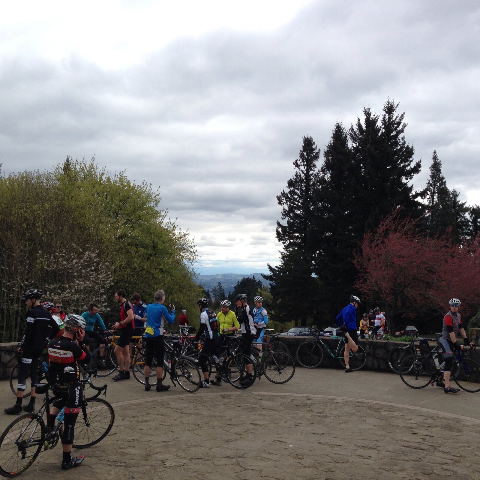View from Council Crest toward Mt. Hood, which is NOT visible