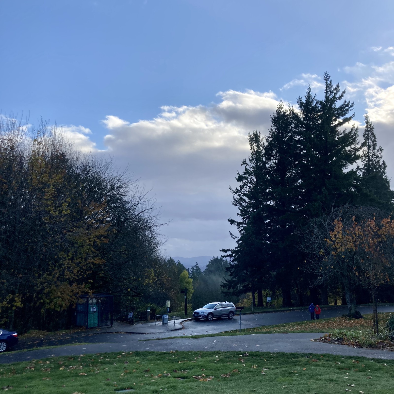 View from Council Crest toward Mt. Hood, which is NOT visible