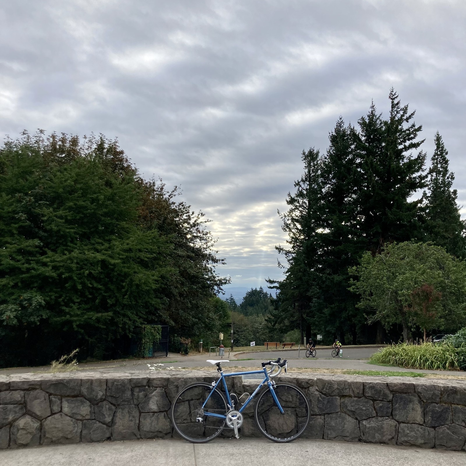 View from Council Crest toward Mt. Hood, which is NOT visible