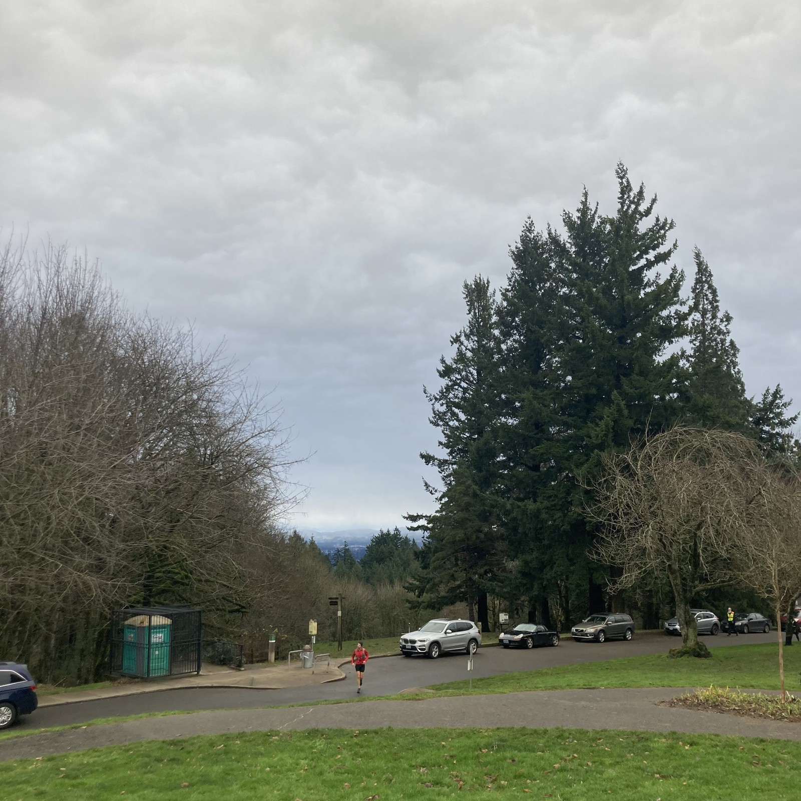View from Council Crest toward Mt. Hood, which is NOT visible
