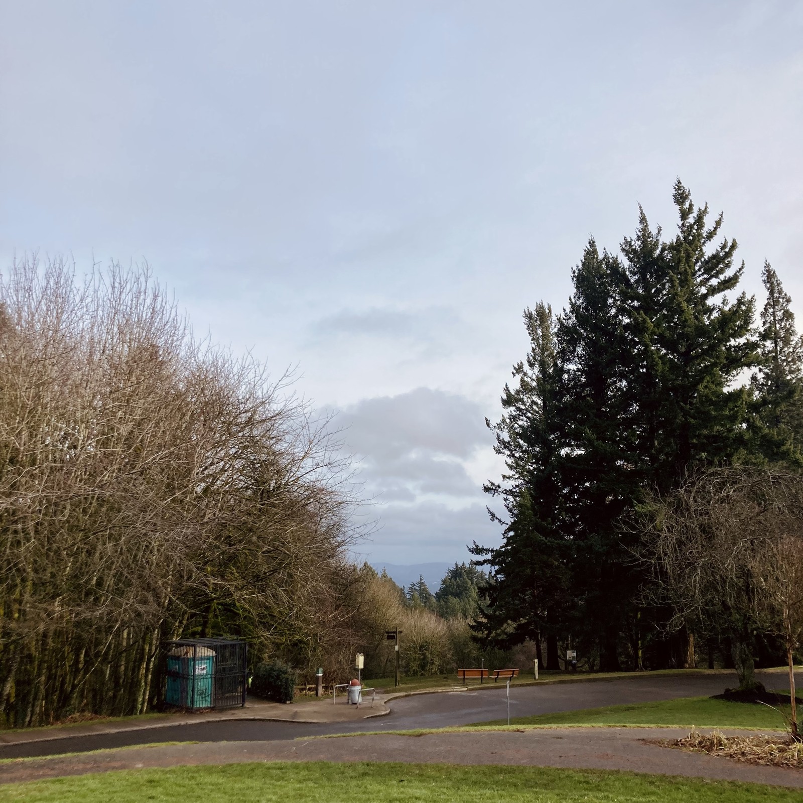 Mt hood is obscured by clouds