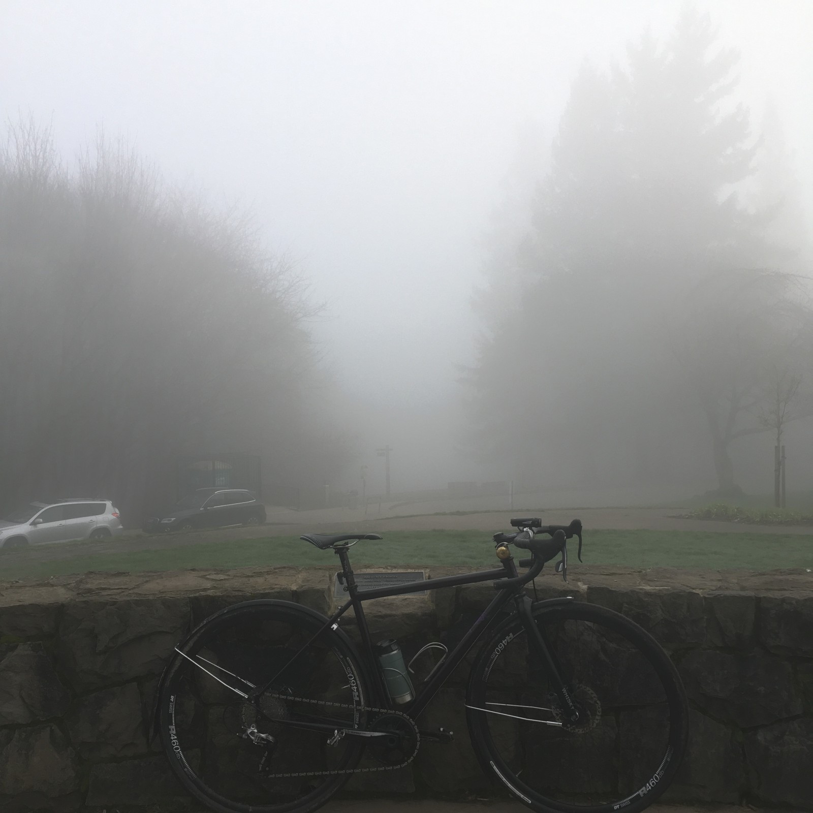 View from Council Crest toward Mt. Hood, which is NOT visible