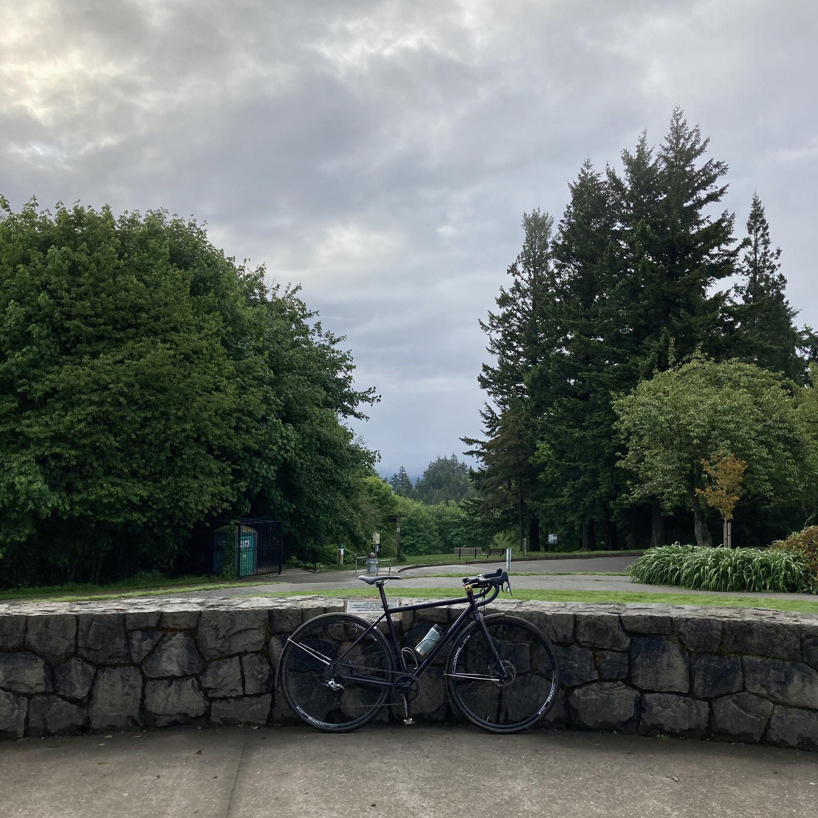 View from Council Crest toward Mt. Hood, which is NOT visible