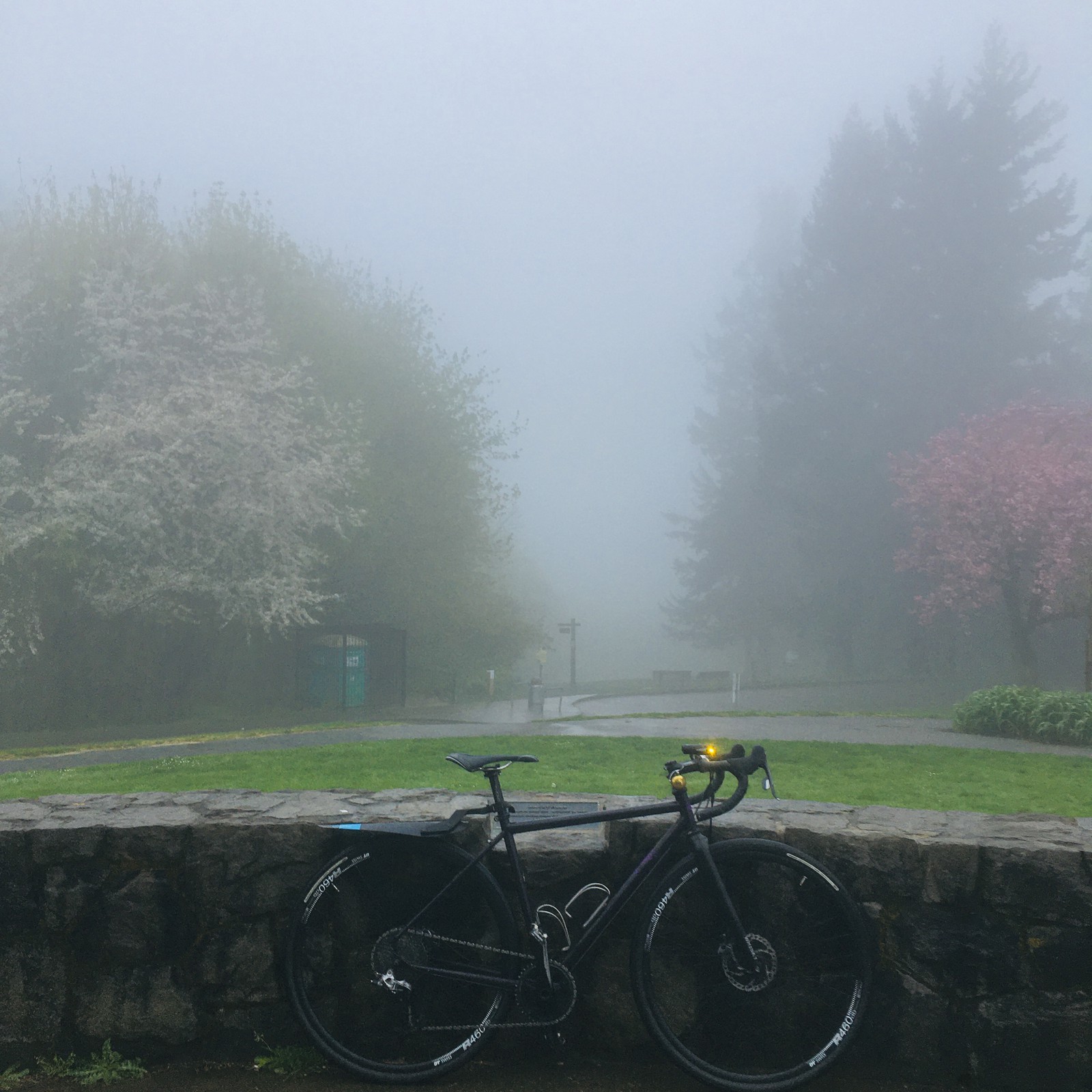 View from Council Crest toward Mt. Hood, which is NOT visible