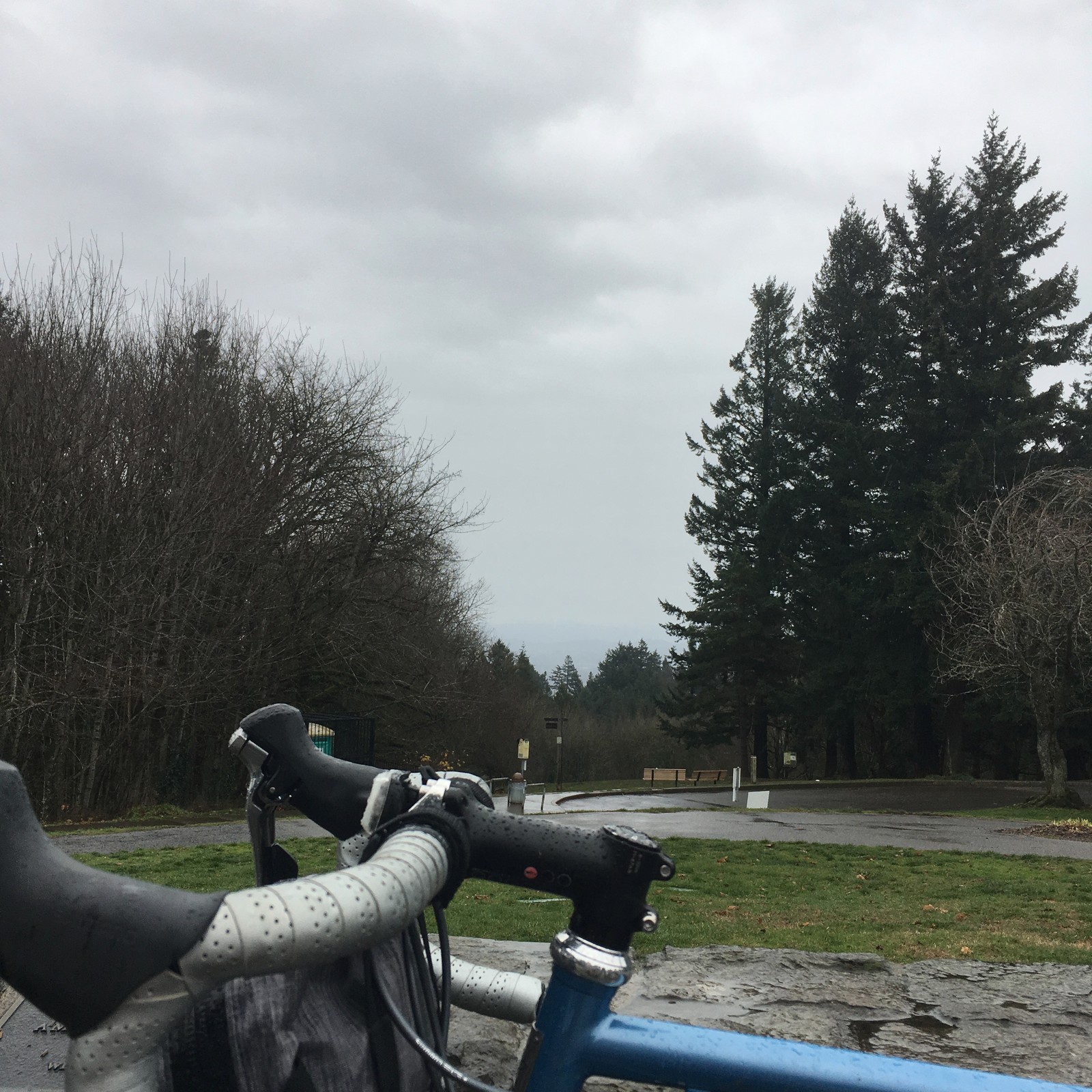 View from Council Crest toward Mt. Hood, which is NOT visible