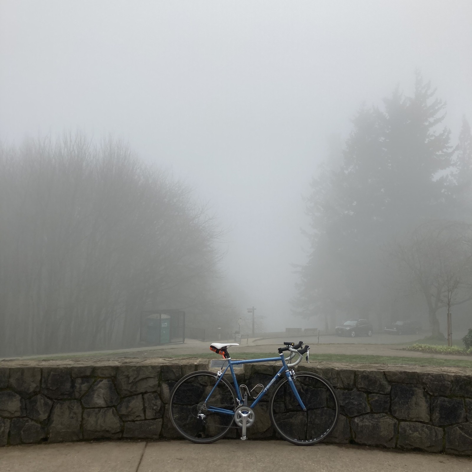 View from Council Crest toward Mt. Hood, which is NOT visible