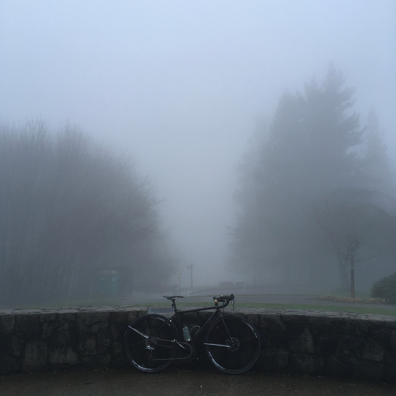 View from Council Crest toward Mt. Hood, which is NOT visible