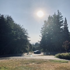 View from Council Crest toward Mt. Hood, which is NOT visible