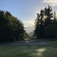 View from Council Crest toward Mt. Hood, which is NOT visible