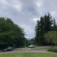 View from Council Crest toward Mt. Hood, which is NOT visible