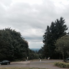 View from Council Crest toward Mt. Hood, which is NOT visible