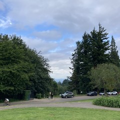View from Council Crest toward Mt. Hood, which is NOT visible