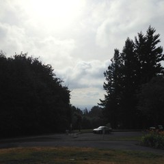 View from Council Crest toward Mt. Hood, which is NOT visible