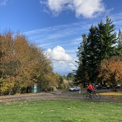View from Council Crest toward Mt. Hood, which is NOT visible