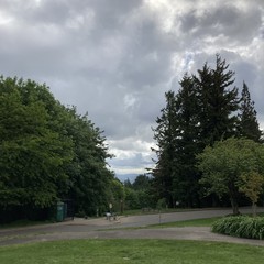 View from Council Crest toward Mt. Hood, which is NOT visible