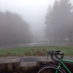 View from Council Crest toward Mt. Hood, which is NOT visible