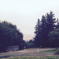 View from Council Crest toward Mt. Hood, which is NOT visible