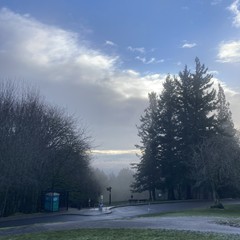 View from Council Crest toward Mt. Hood, which is NOT visible