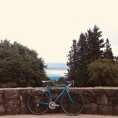 View from Council Crest toward Mt. Hood, which is NOT visible