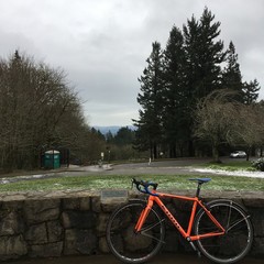 View from Council Crest toward Mt. Hood, which is NOT visible