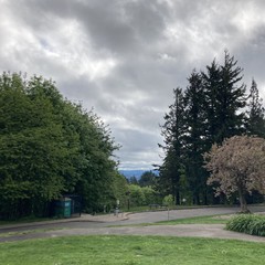 View from Council Crest toward Mt. Hood, which is NOT visible