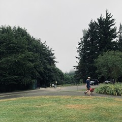 View from Council Crest toward Mt. Hood, which is NOT visible