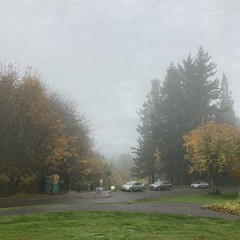 View from Council Crest toward Mt. Hood, which is NOT visible