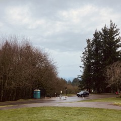 View from Council Crest toward Mt. Hood, which is NOT visible