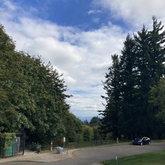 View from Council Crest toward Mt. Hood, which is NOT visible