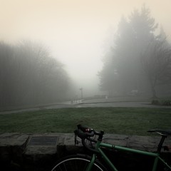 View from Council Crest toward Mt. Hood, which is NOT visible