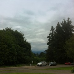 View from Council Crest toward Mt. Hood, which is NOT visible