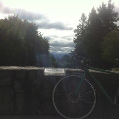 View from Council Crest toward Mt. Hood, which is NOT visible
