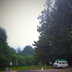 View from Council Crest toward Mt. Hood, which is NOT visible