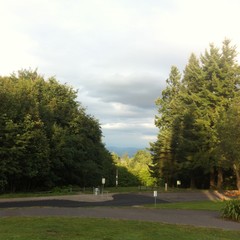 View from Council Crest toward Mt. Hood, which is NOT visible